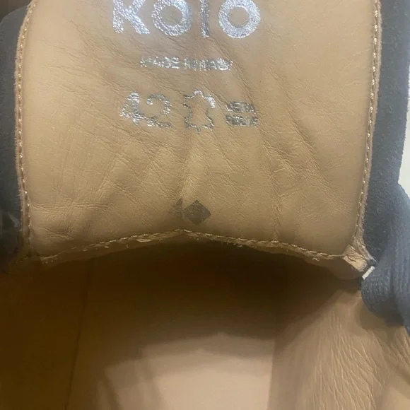 Kolo Italy Gray Suede Lace Up High Top Shoes Mens Size US 9 EUR 42 - Picture 8 of 14